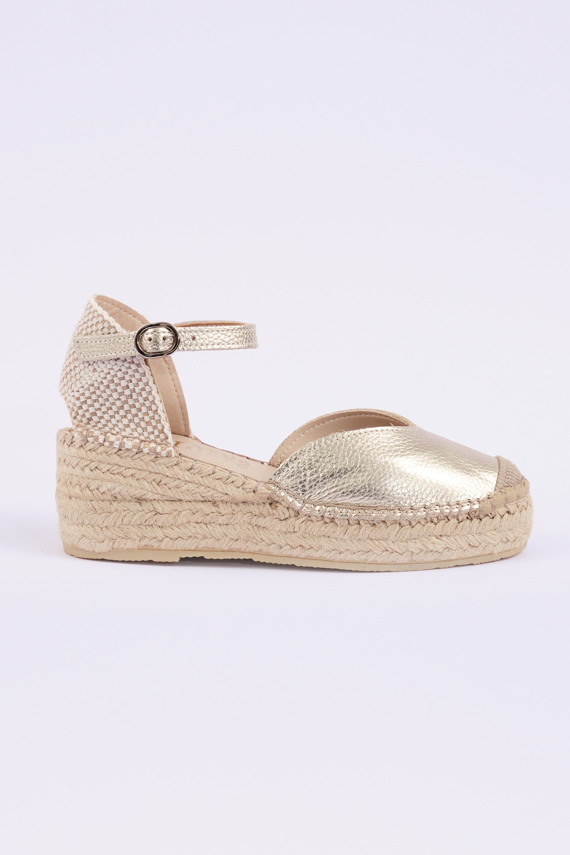 Alpargata Grecia Oro