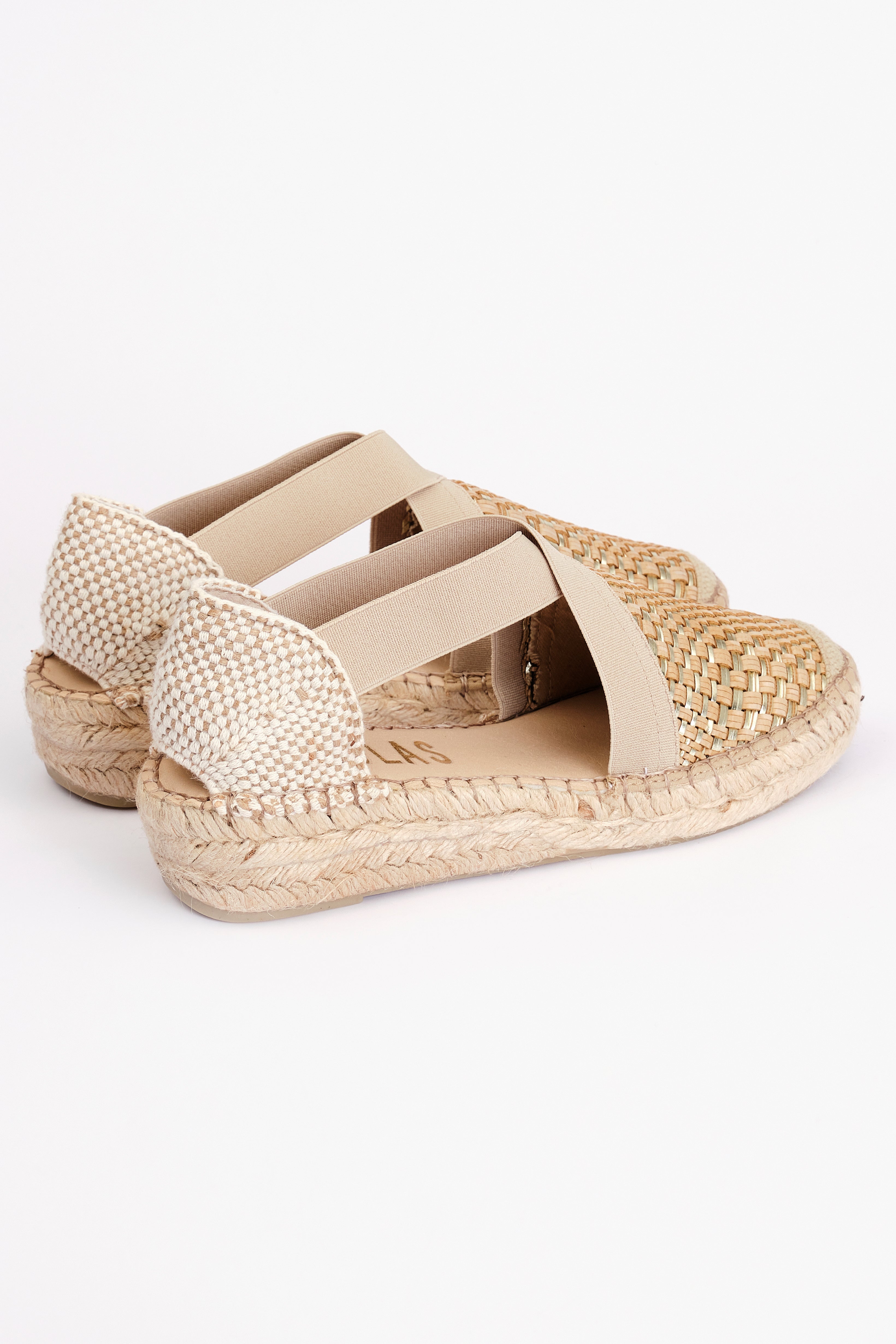 Alpargata Isabel Beige/Oro