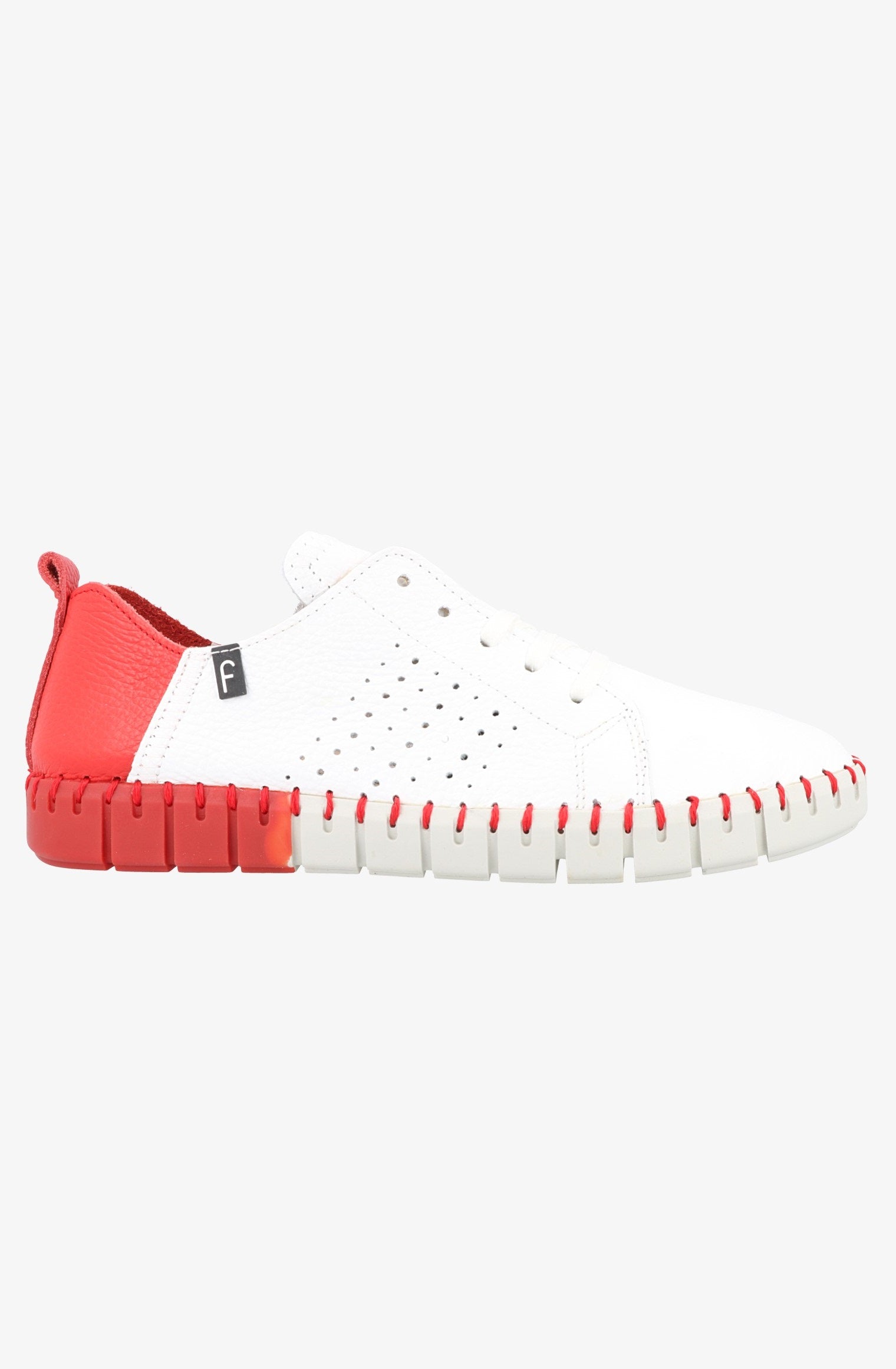 Sneaker JutHeras Blanco/Rojo