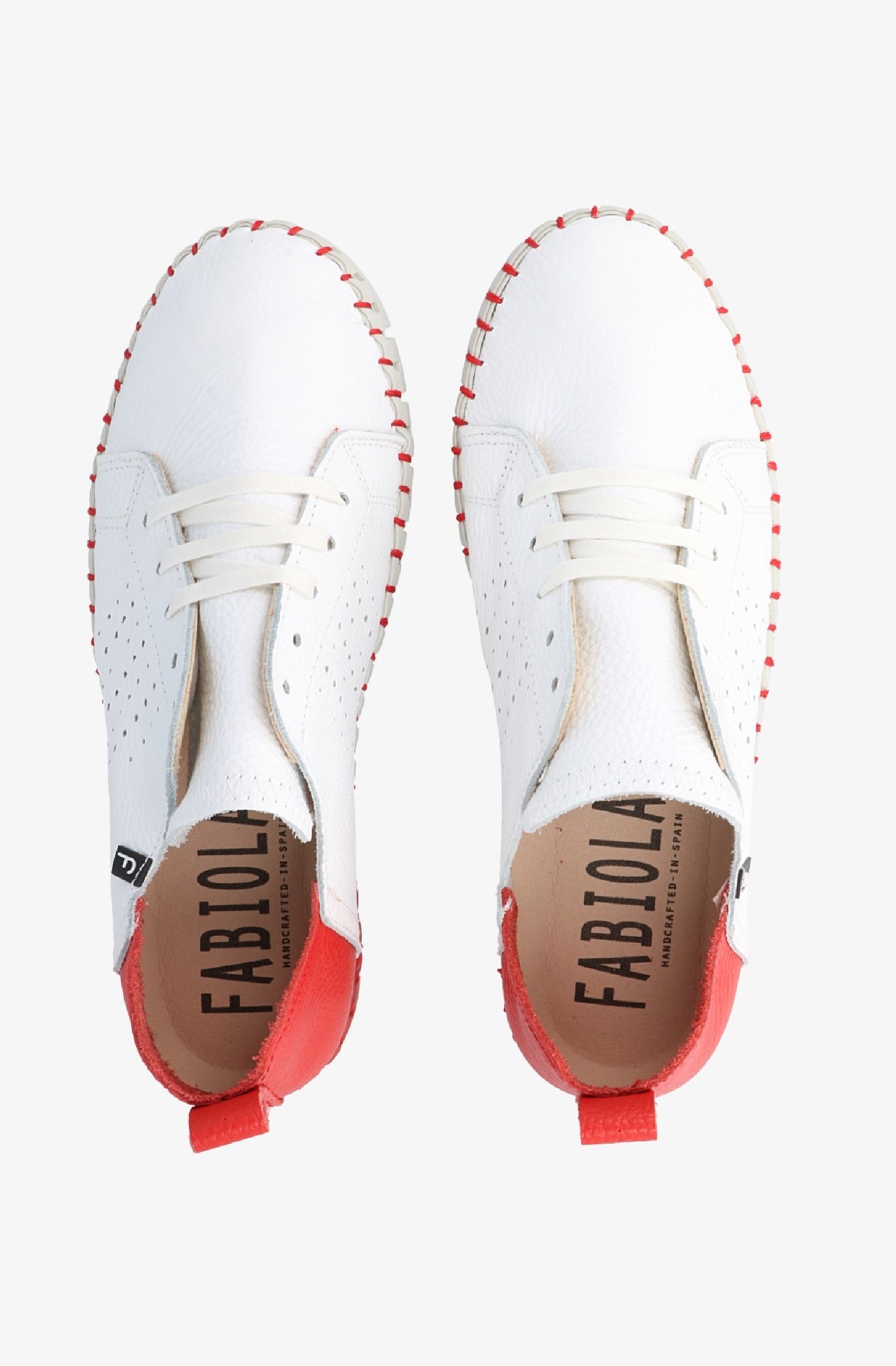 Sneaker JutHeras Blanco/Rojo