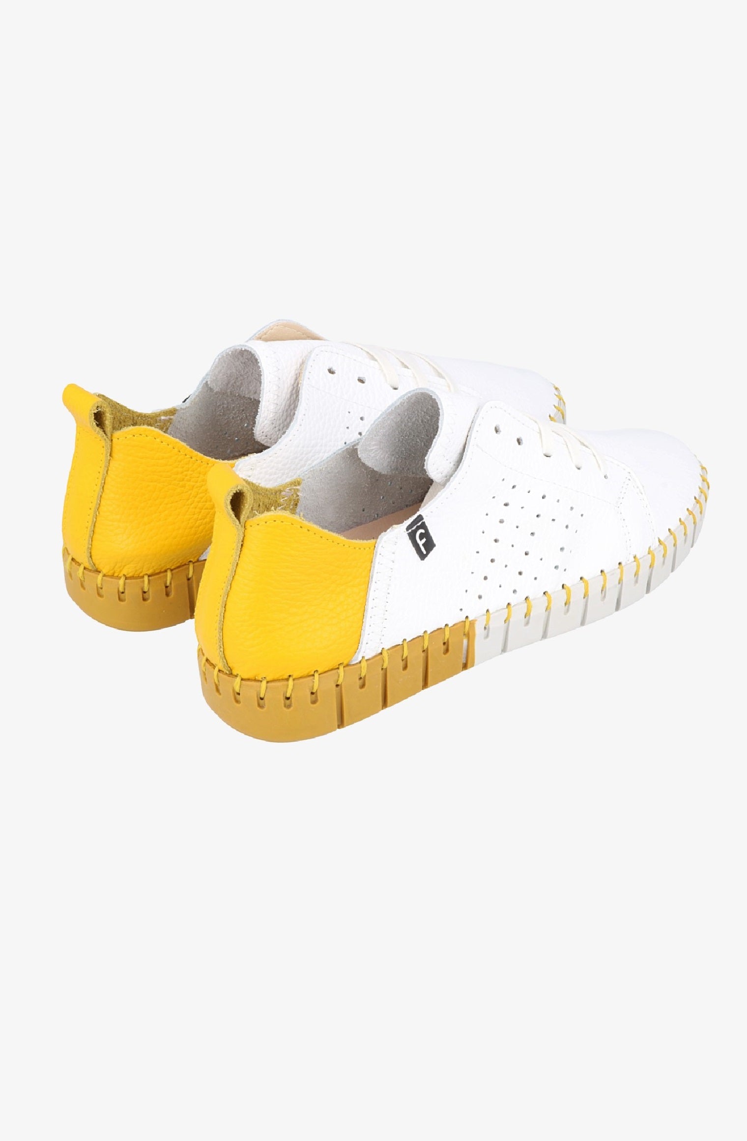 Sneaker JutHeras Blanco/Amarillo