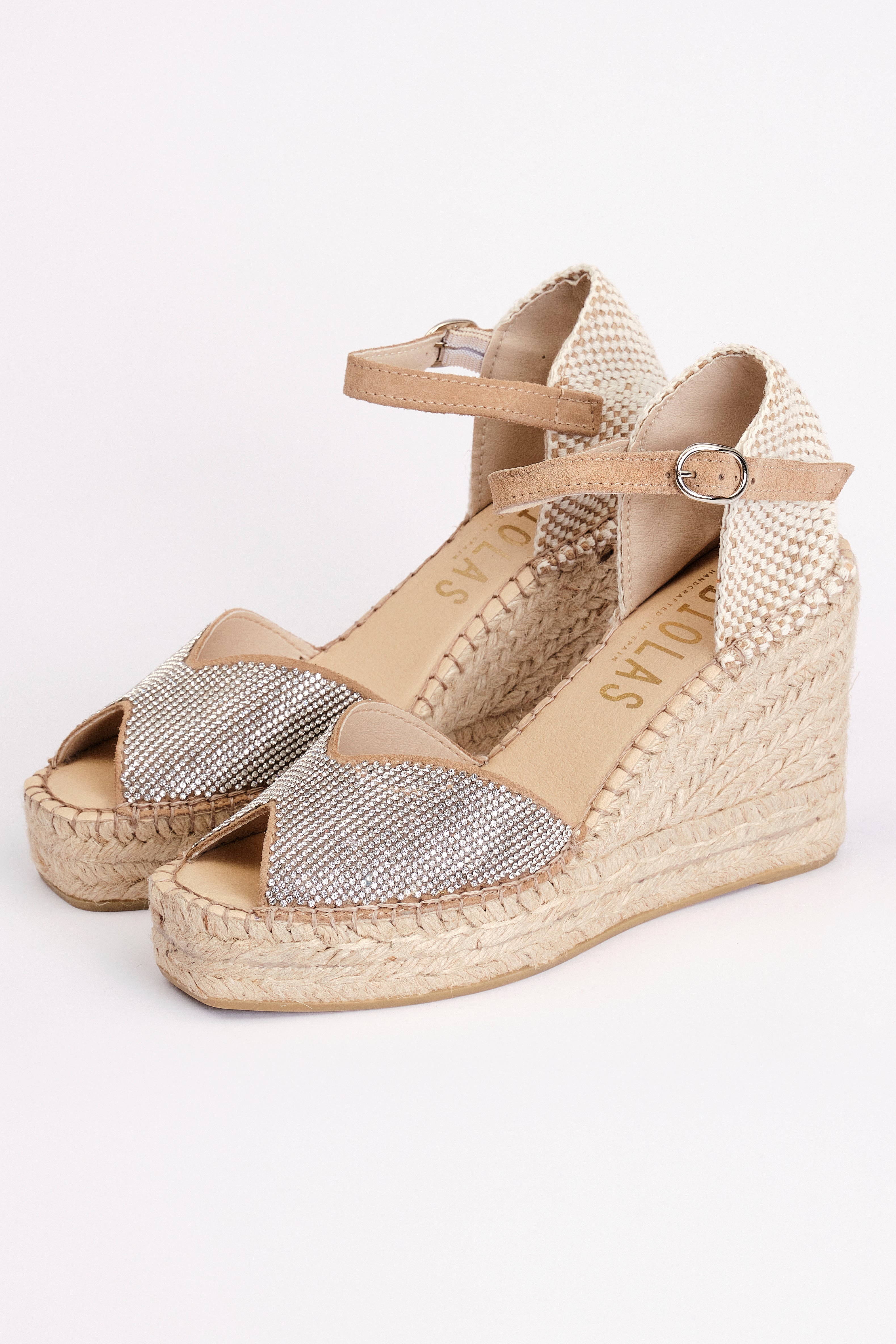 Sandalia Arena Beige