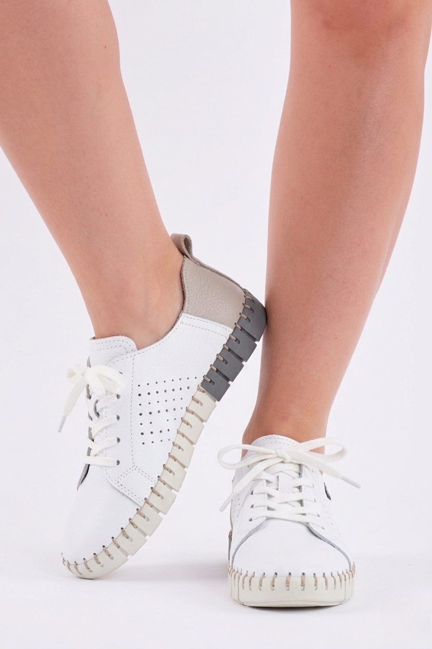 Sneaker Vida Blanco/Gris